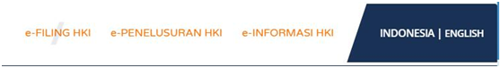 印尼专利局网站语种选择 印尼专利局网站语种选择